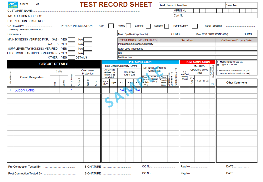 ETCI Inspection